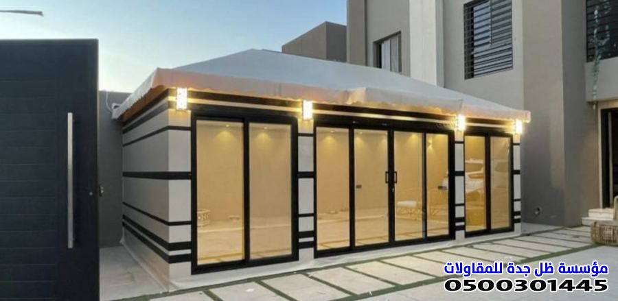 تركيب ملاحق خيام بيوت الشعر في جدة 
